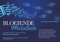 Flyer 'Bloeiende Melodieën'